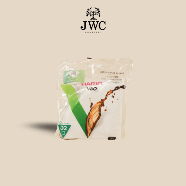Original HARIO V60 Filter Paper 01,02 White,100 Sheets - Image 2