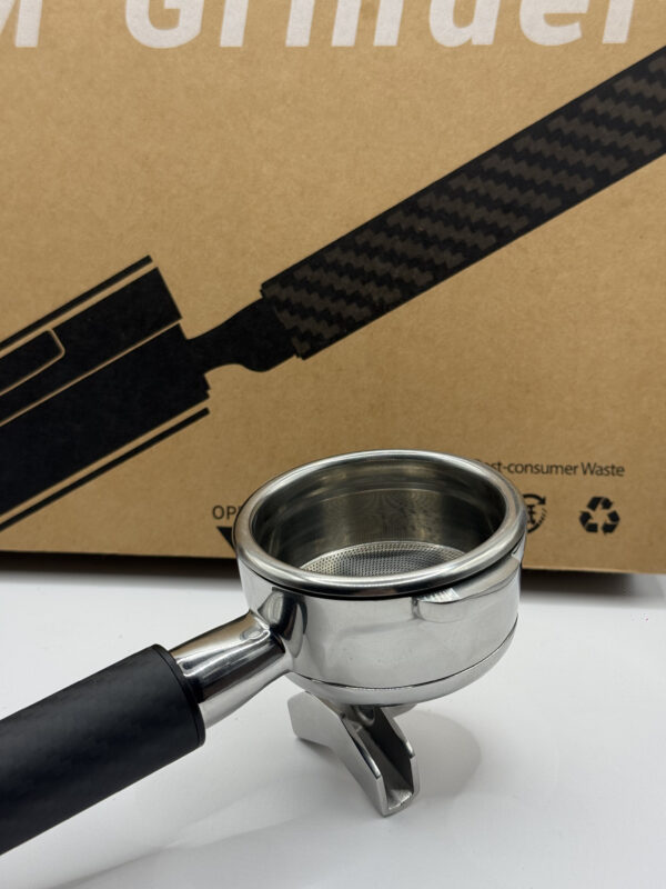 FM Grinder 58mm Carbon Fiber Detachable Portafilter Handle - Image 2