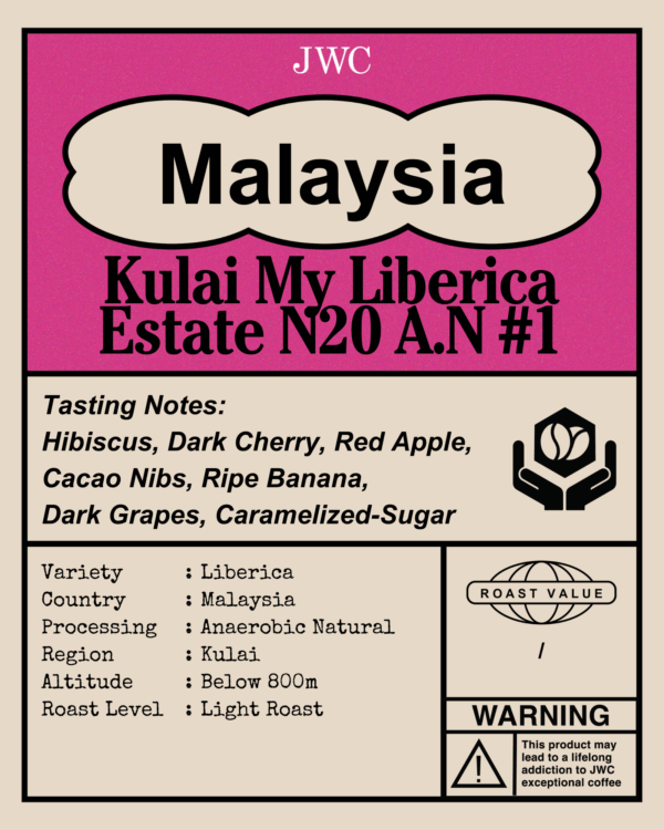 Malaysia Kulai My Liberica Estate N20 A.N #1 - Image 2