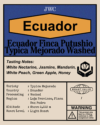 Ecuador Finca Putushio Typica Mejorado Washed - Image 2
