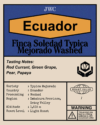 Ecuador Finca Soledad Typica Mejorado Washed - Image 2