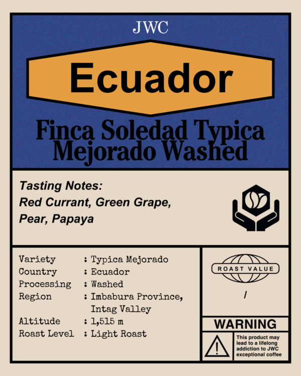 Ecuador Finca Soledad Typica Mejorado Washed - Image 2