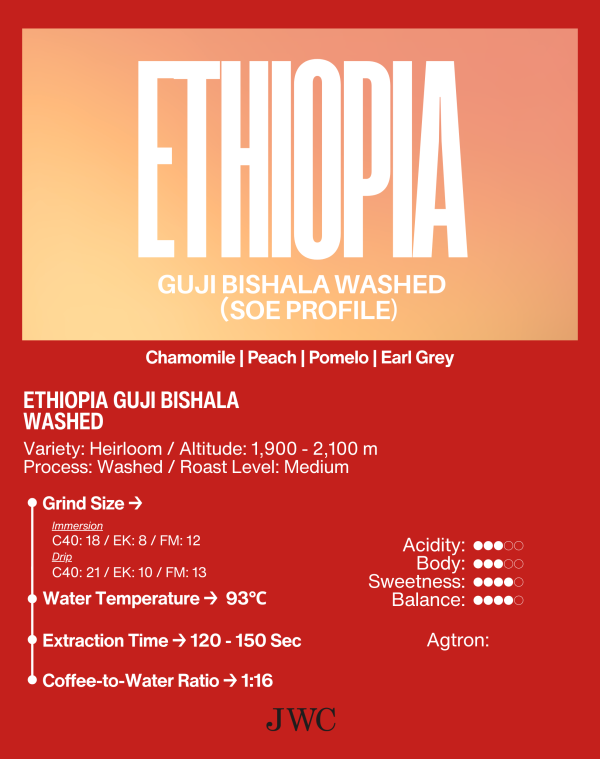 SOE - (Seasonal) Ethiopia Guji Bishala Washed - Image 2