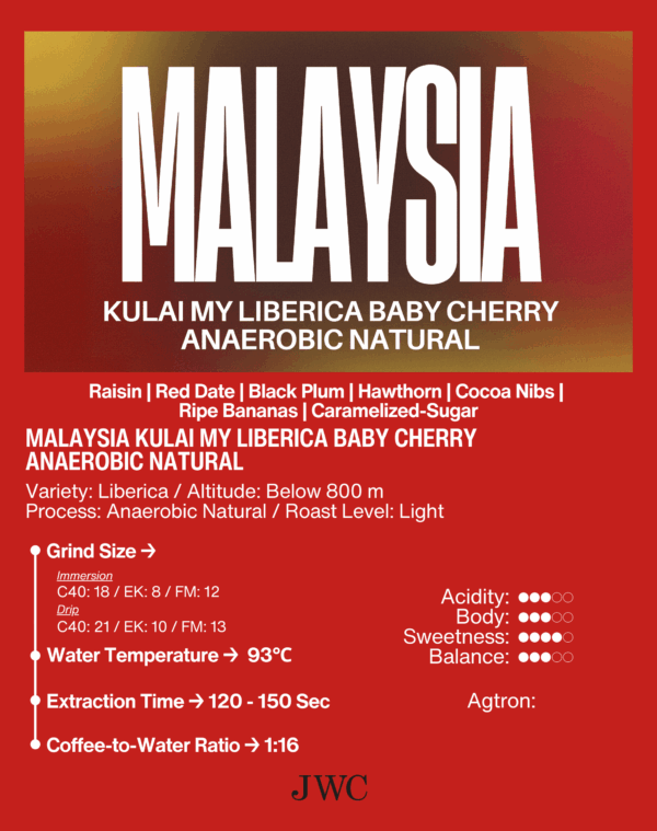 Malaysia Kulai My Liberica Estate Baby Cherry A.N - Image 2