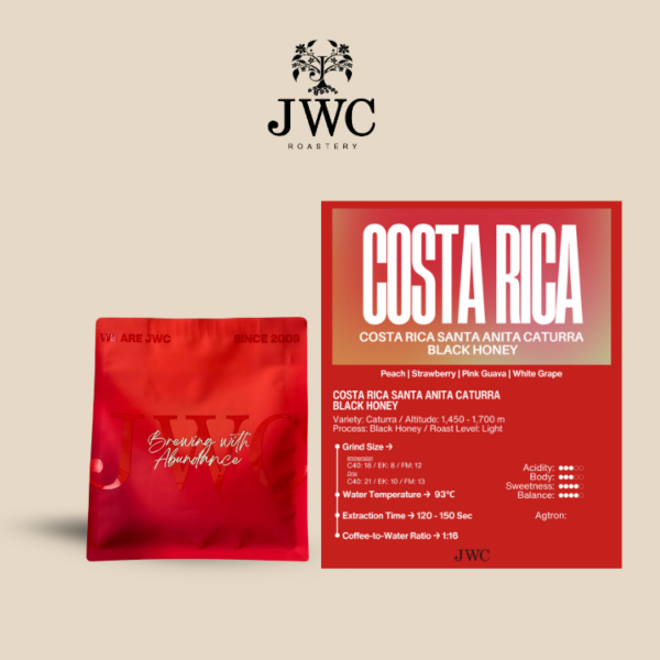 Costa Rica Santa Anita Caturra Black Honey (1) Costa Rica Santa Anita Caturra Black Honey - Image 1