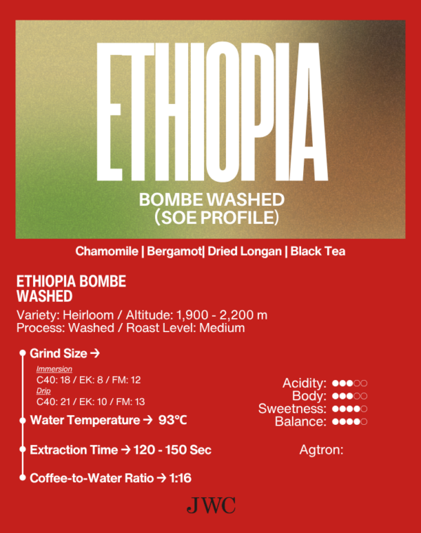 SOE (Seasonal) - Ethiopia Bombe Washed - Image 2